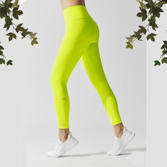 Alo Airbrush Leggings Neon 